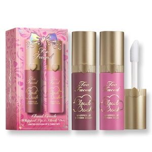 NWT Too Faced Cloud Crush Whipped Lip & Cheek Duo Makeup Gift Set